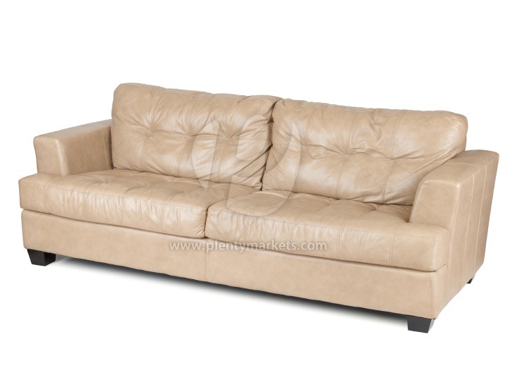 Leder-Sofa »San Jose« braun - Plastik - Test Categorys #6